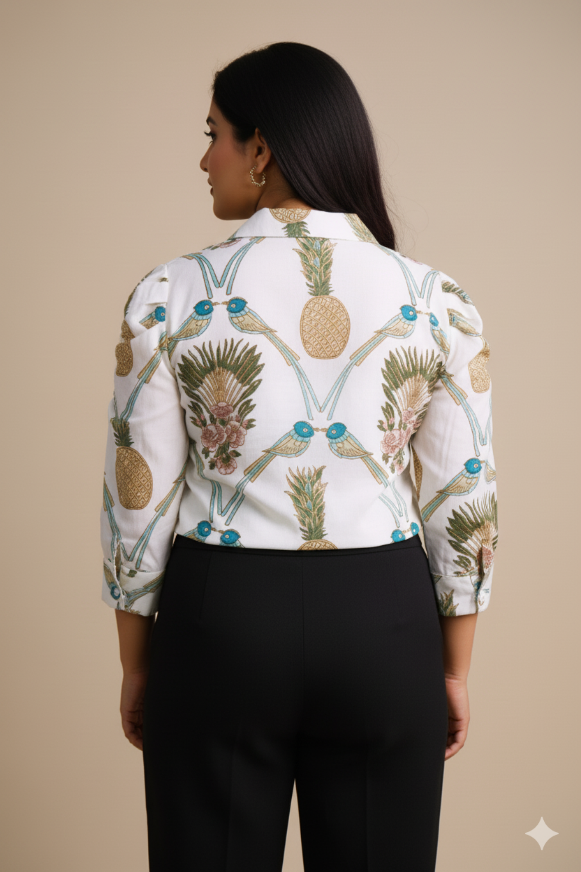 Pineapple Print Shirt