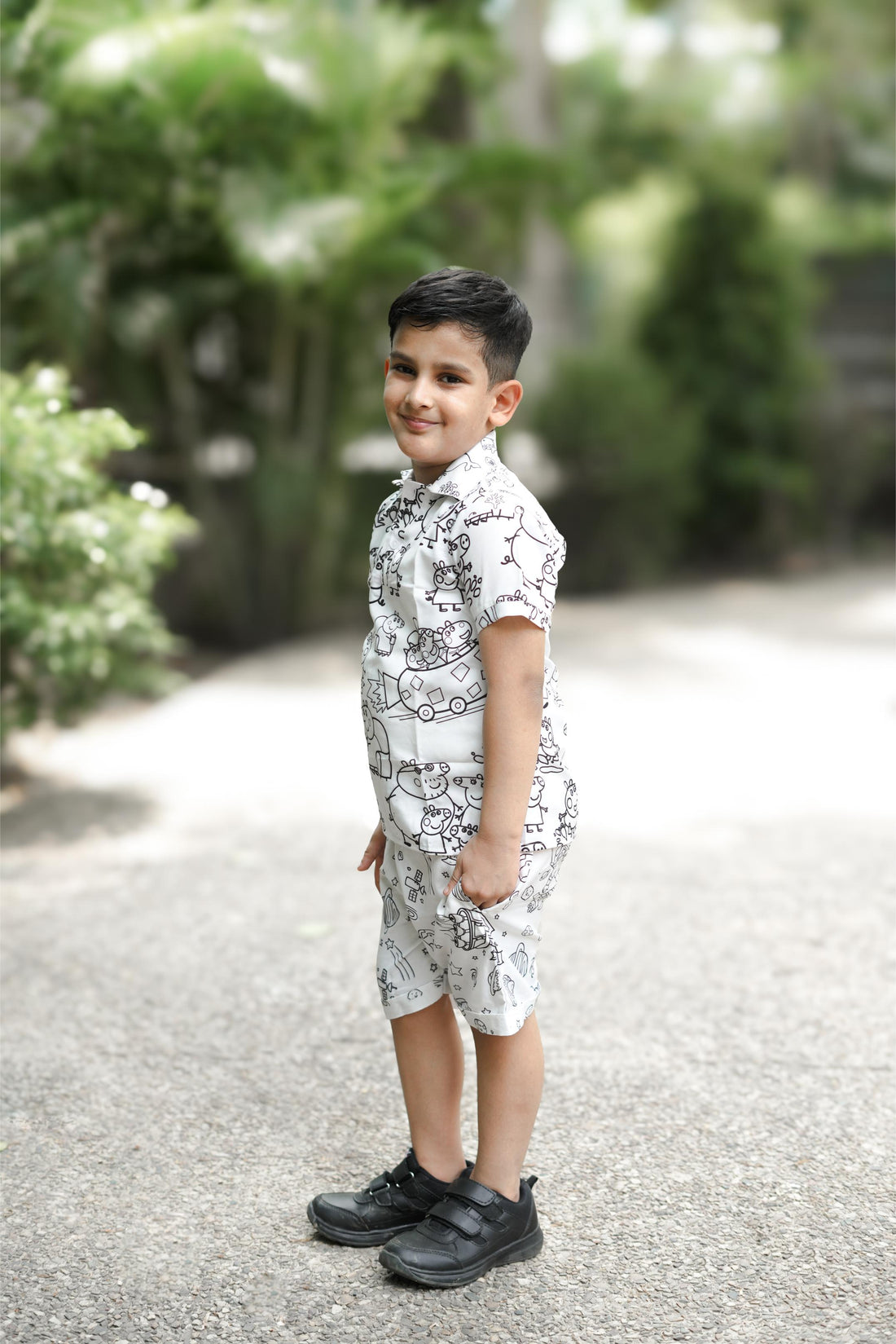 DIY Boy Coloring Outfit
