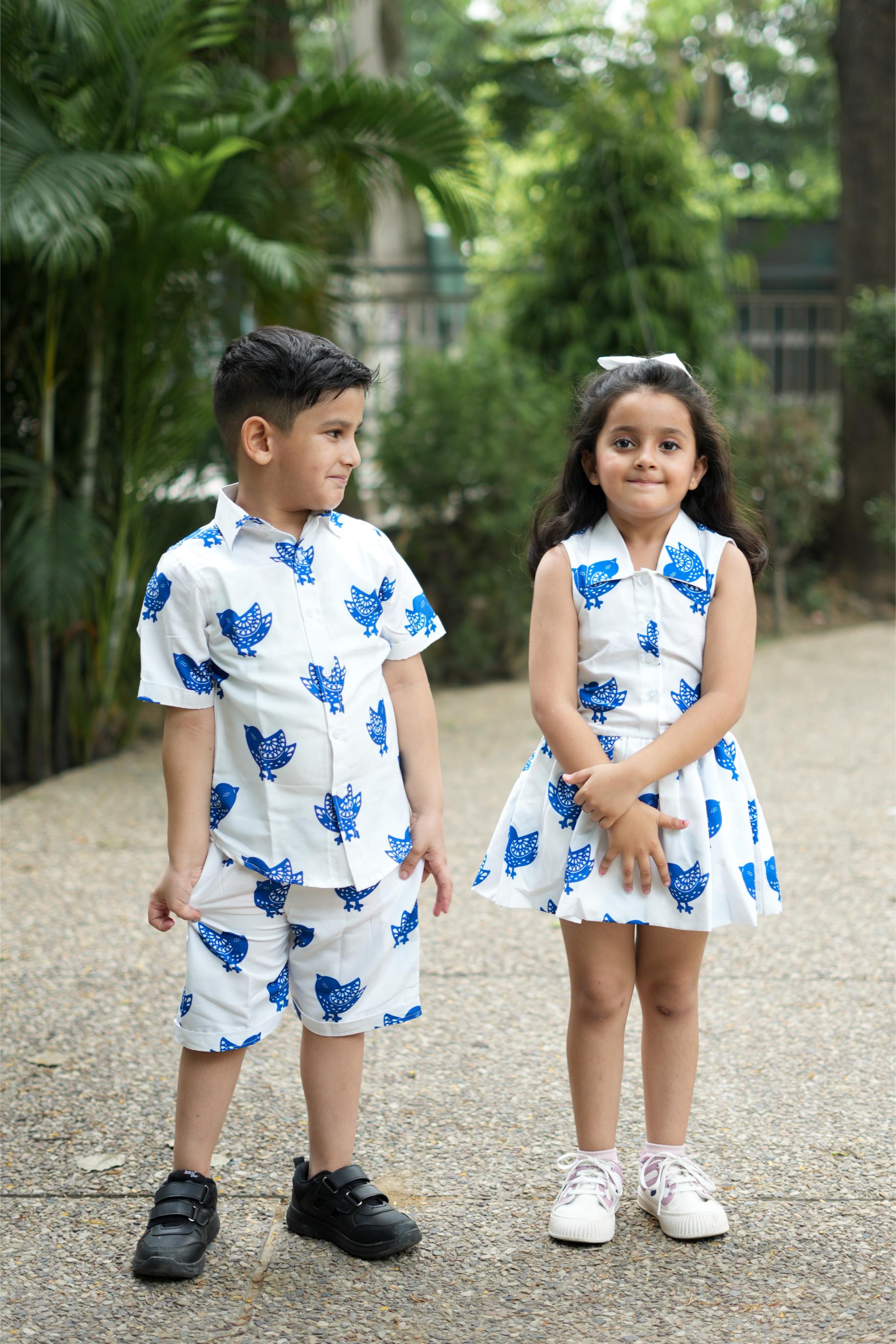 Blue Bird Brother Sister Combo