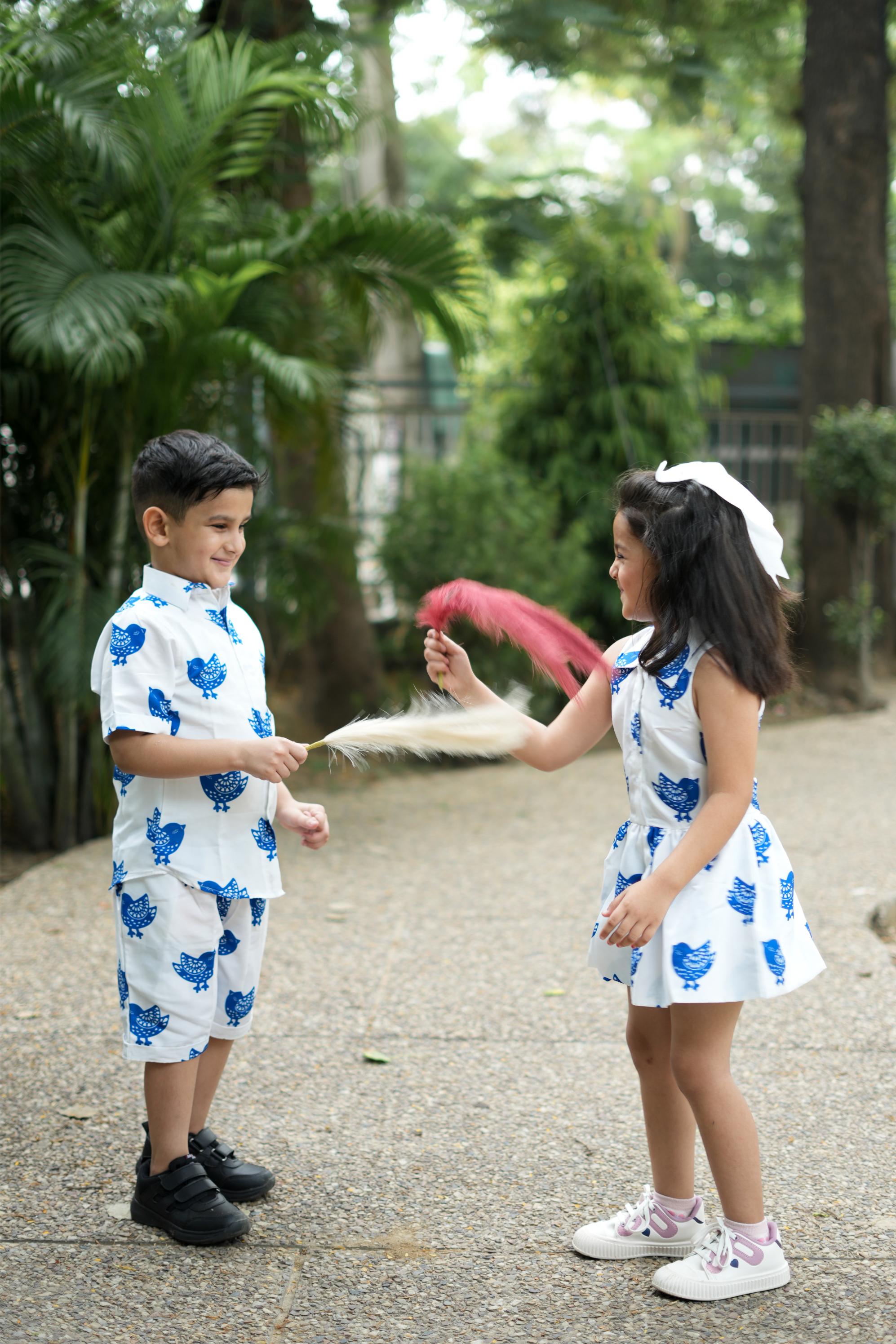 Blue Bird Brother Sister Combo
