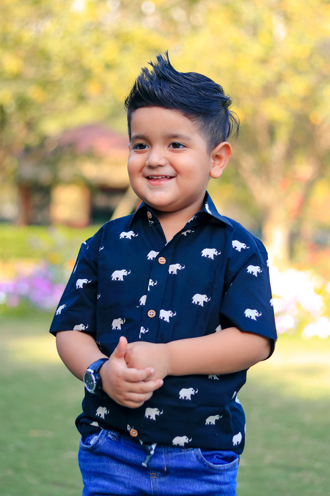 Black Elephant Shirt