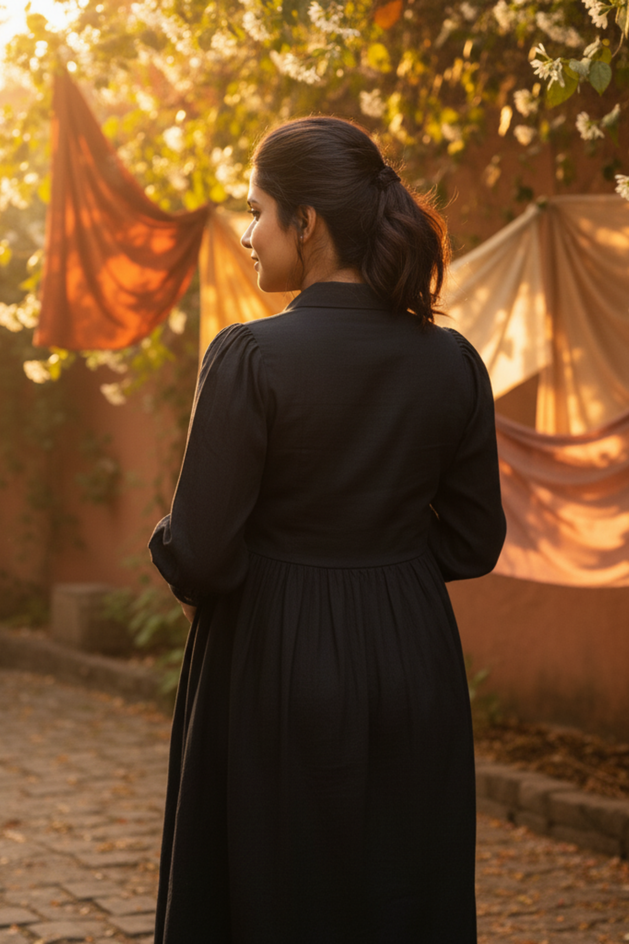 Black Maternity Dress