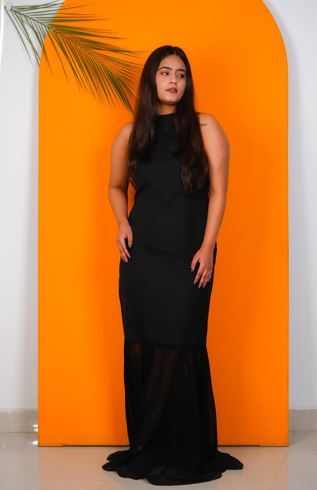 Elegant Black Party Dress