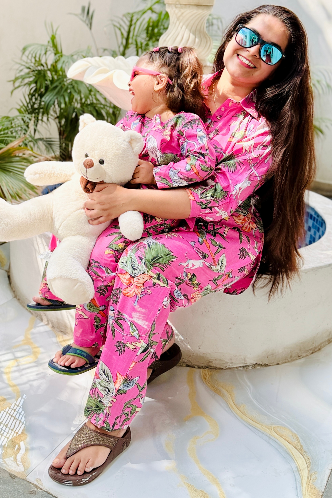 Pink Animal Print Twinning Combo [Pre Order]