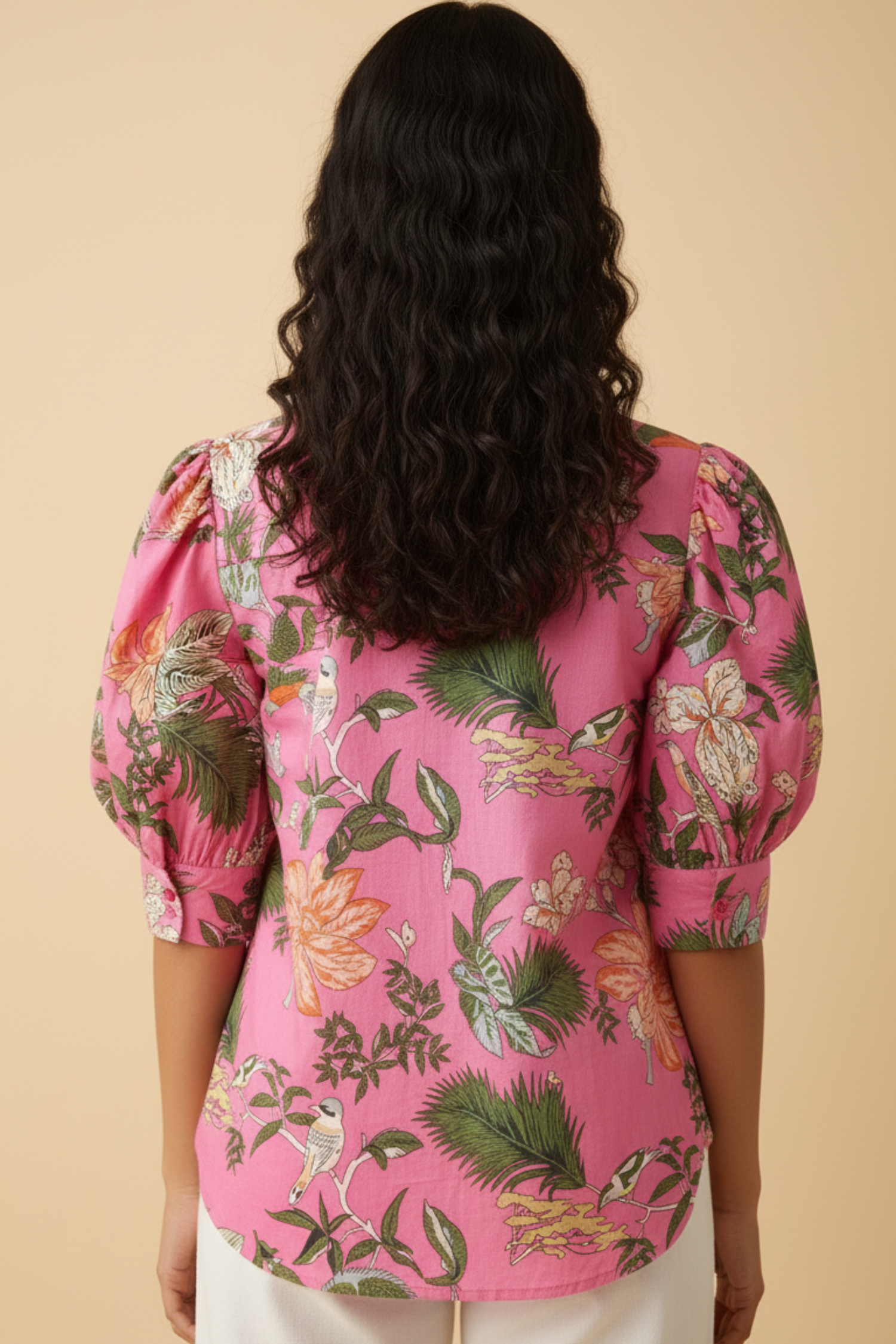 Pink Forest Shirt for Women