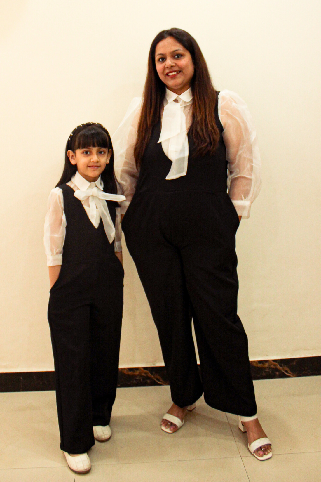 Black Twinning Jumpsuit