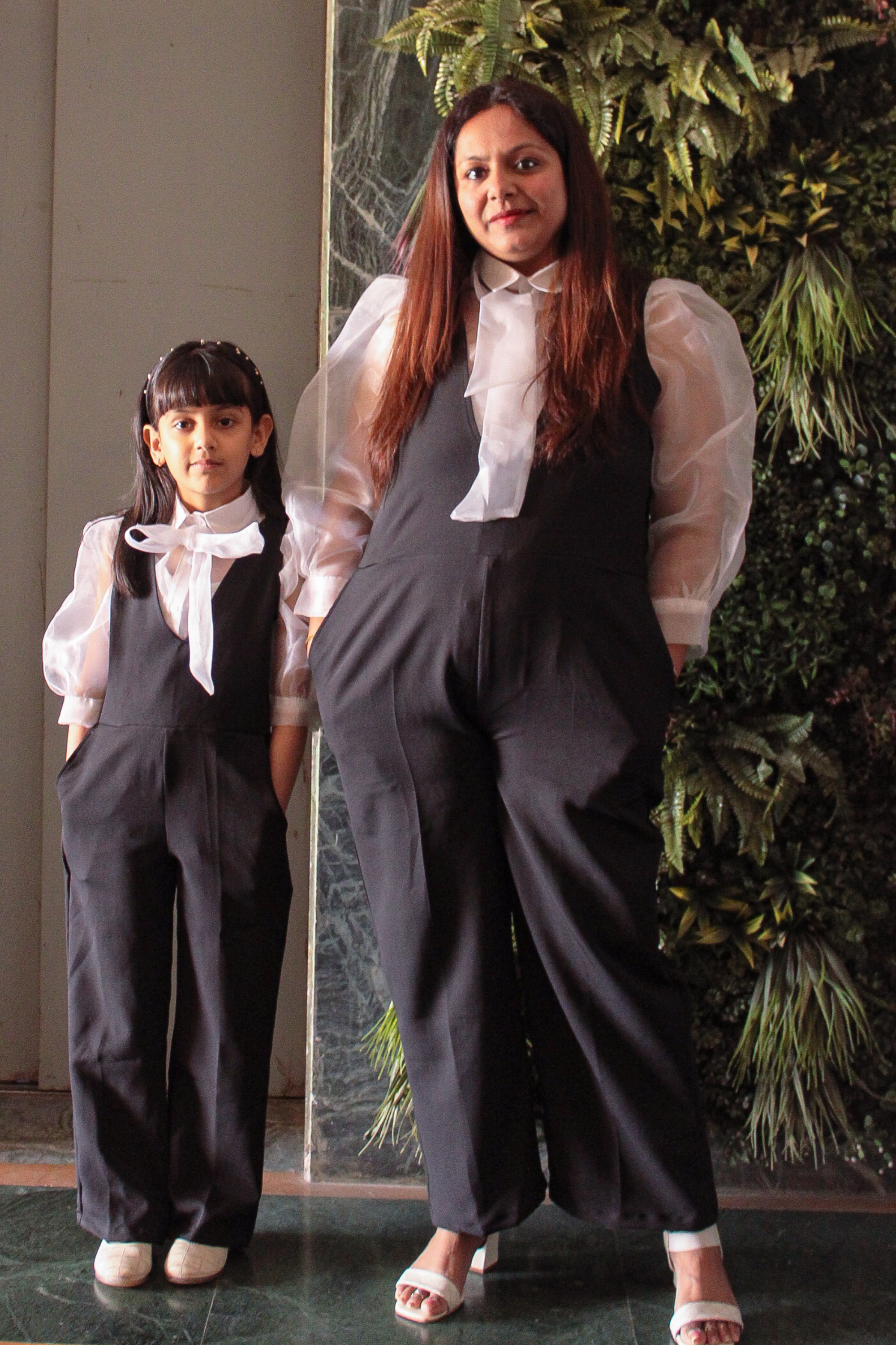 Black Twinning Jumpsuit