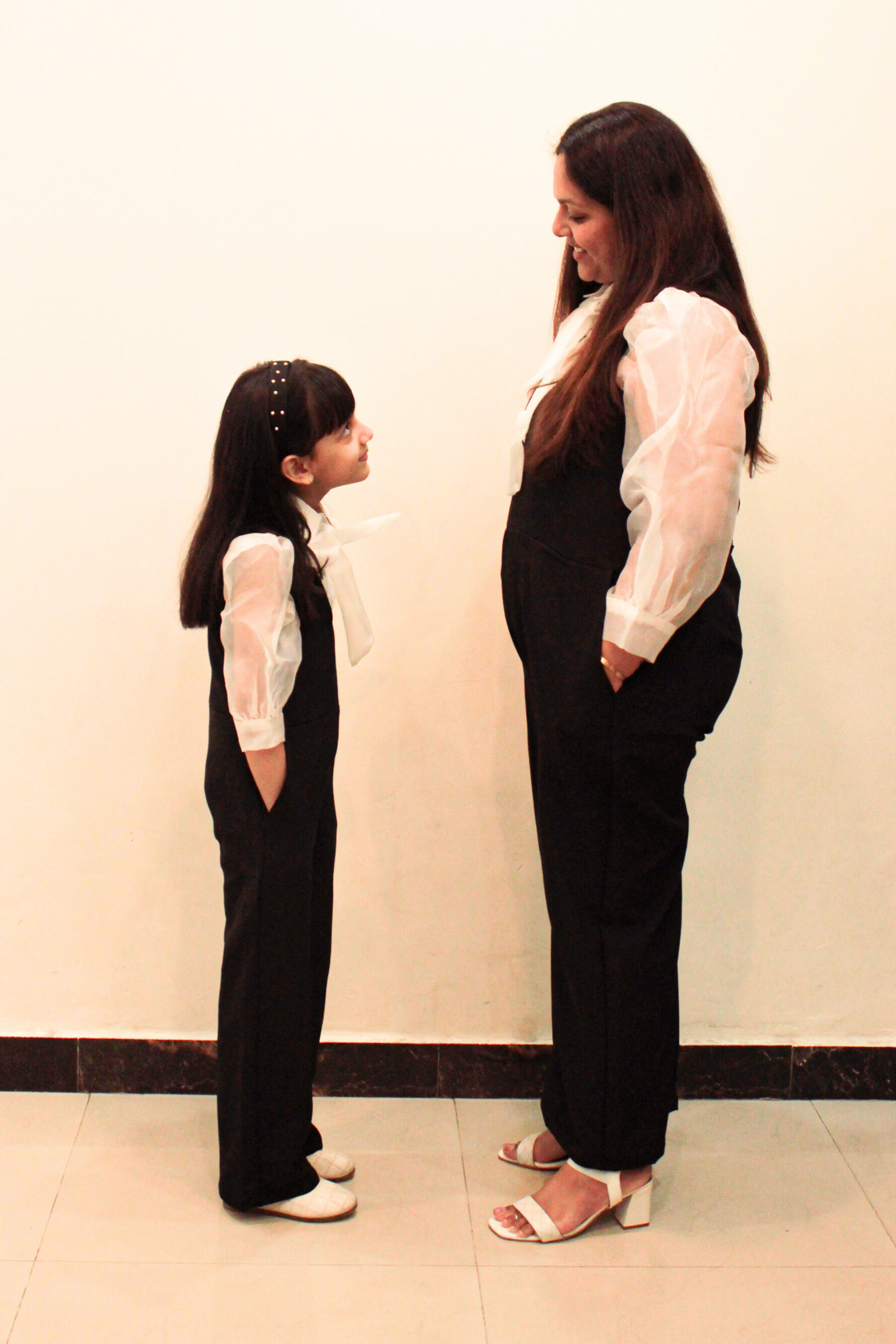 Black Twinning Jumpsuit
