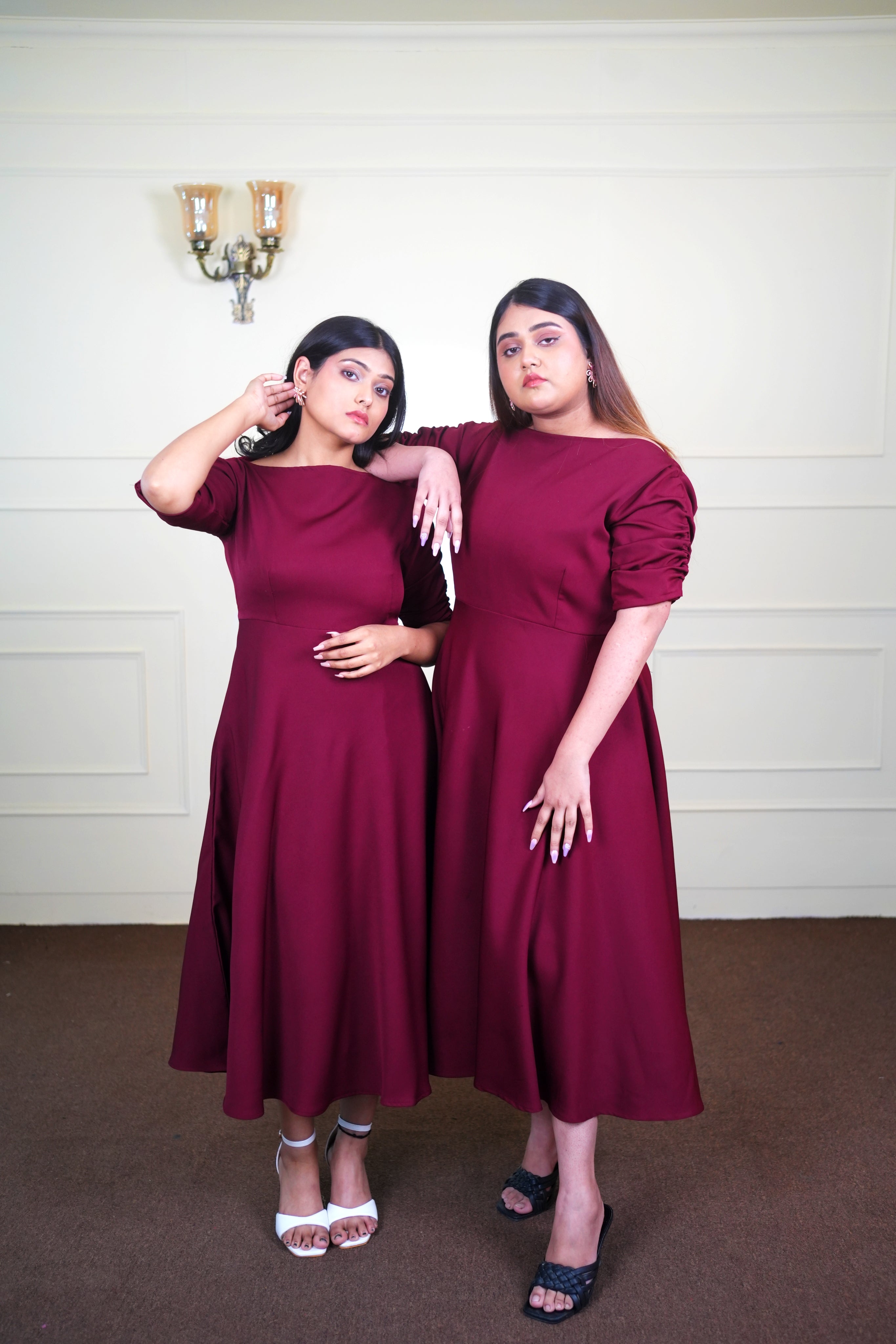 Maroon Mignon Women Dress
