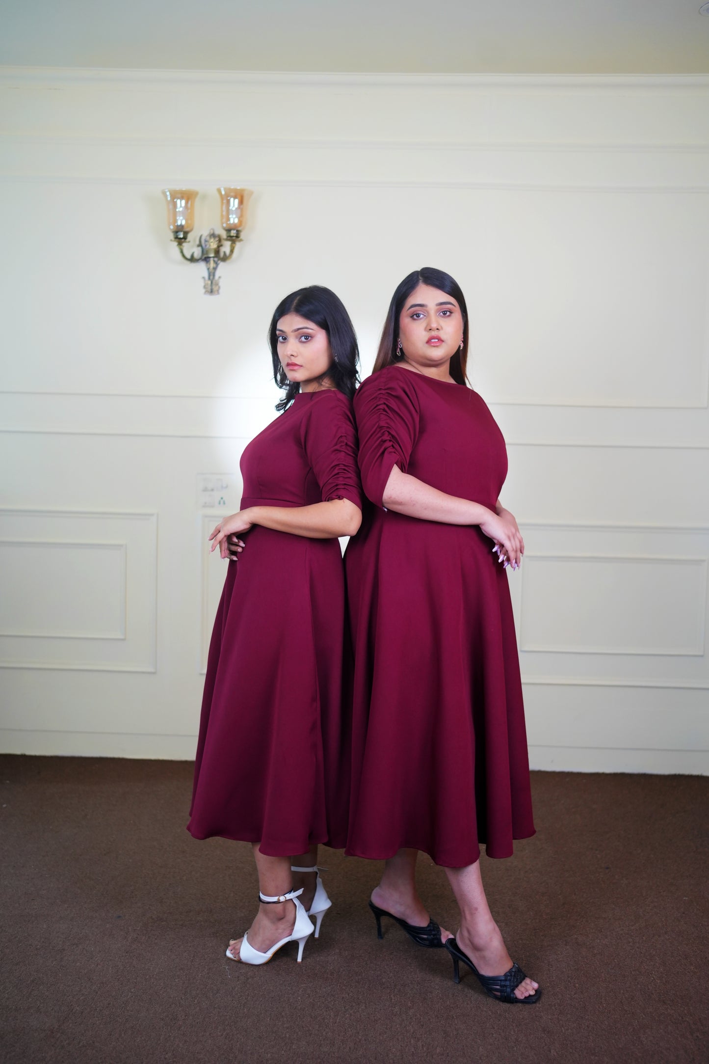 Maroon Mignon Women Dress