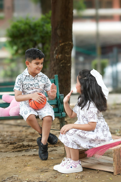 DIY Coloring Brother Sister Combo Set