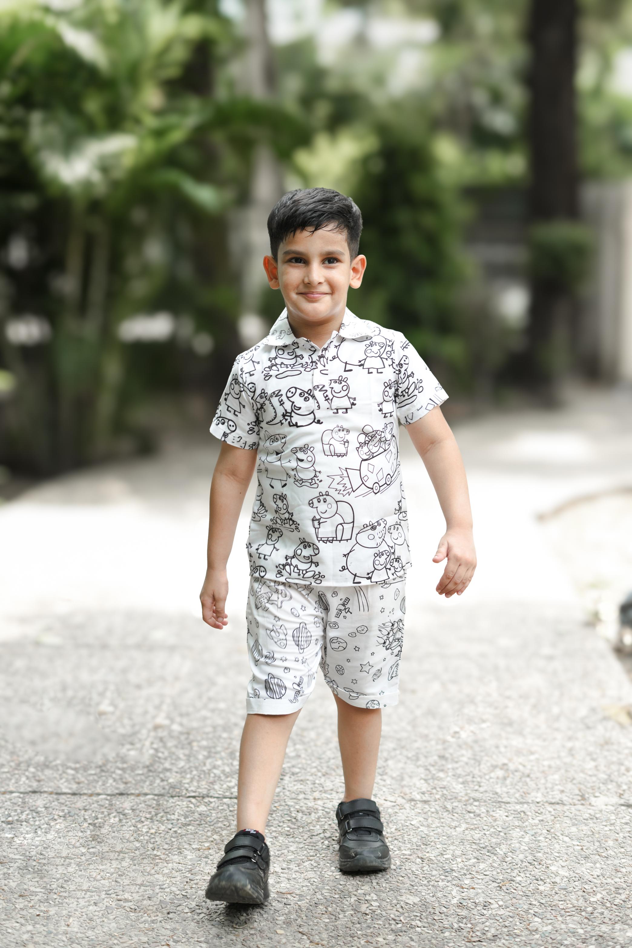 DIY Boy Coloring Outfit