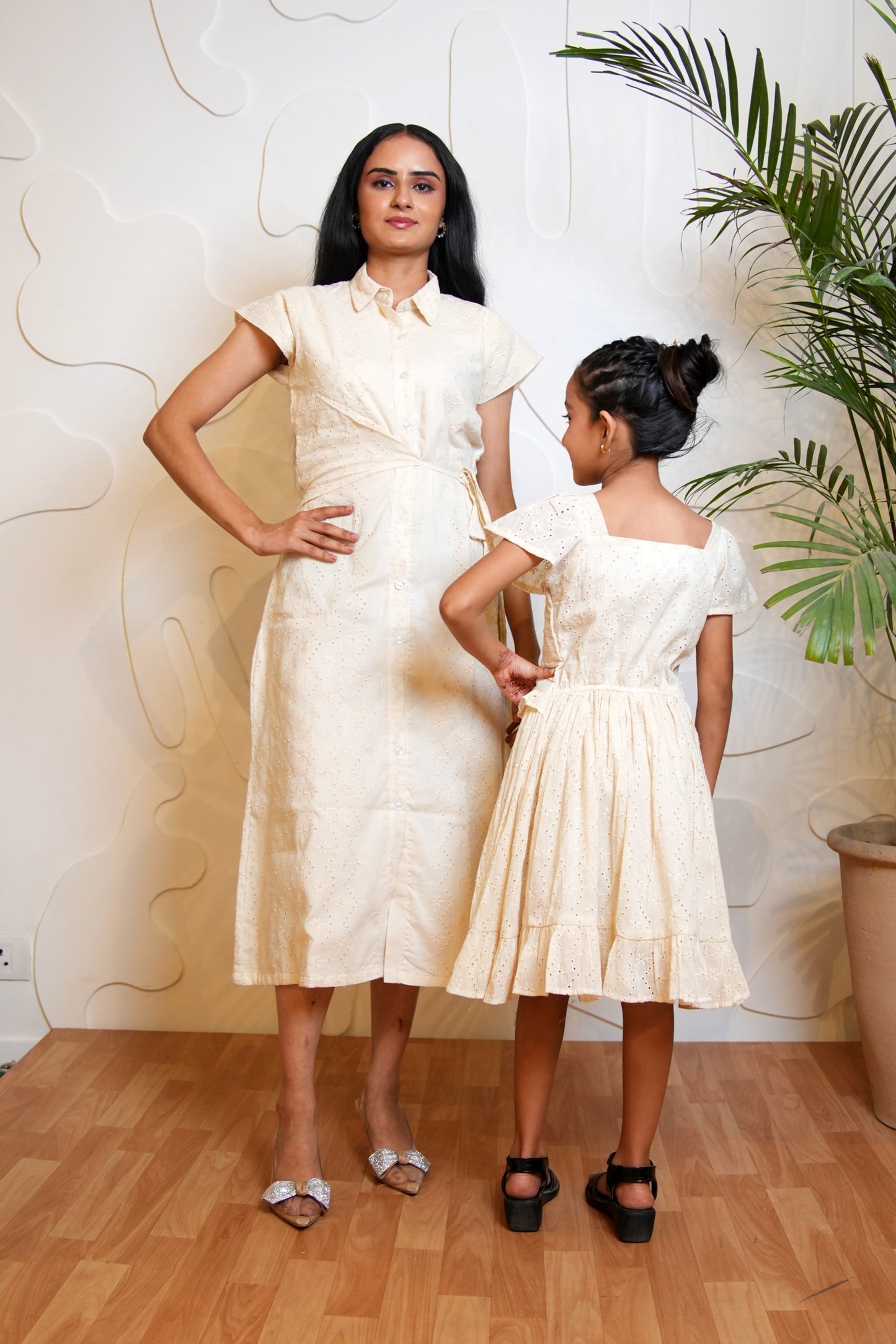 Off-White Shiffli Twinning Dress