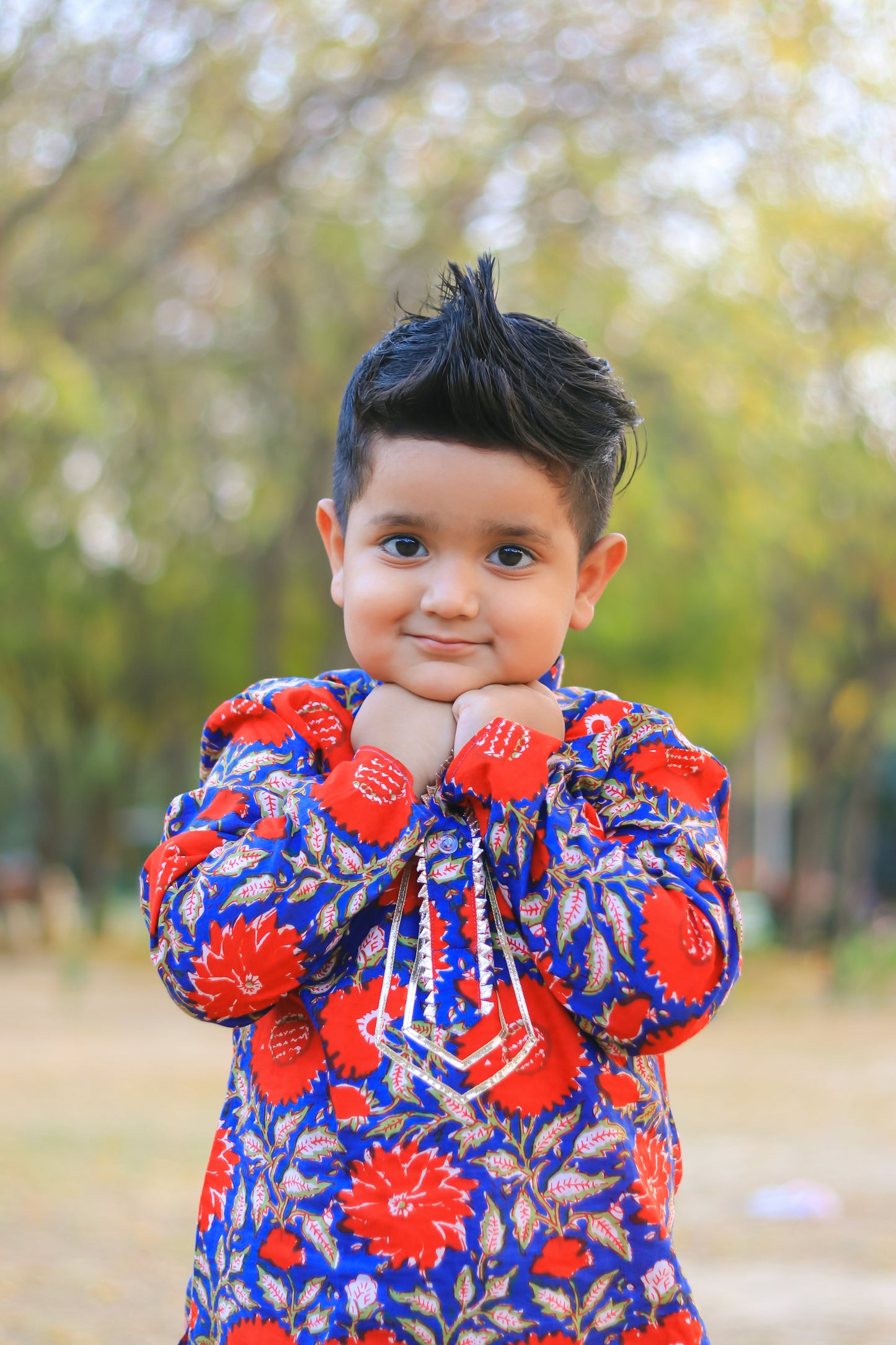 Charming Floral Kids' Outfit