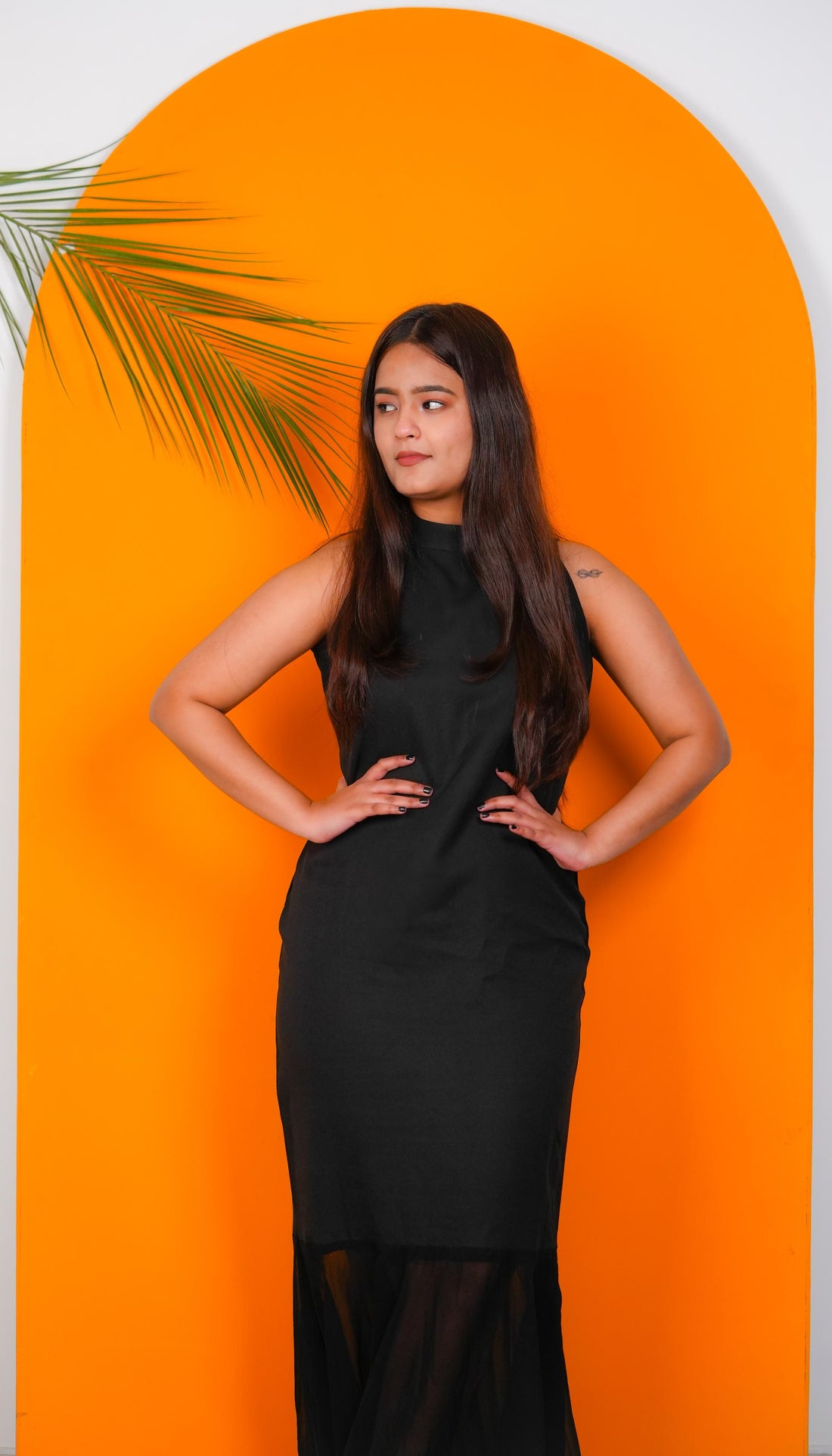 Elegant Black Party Dress