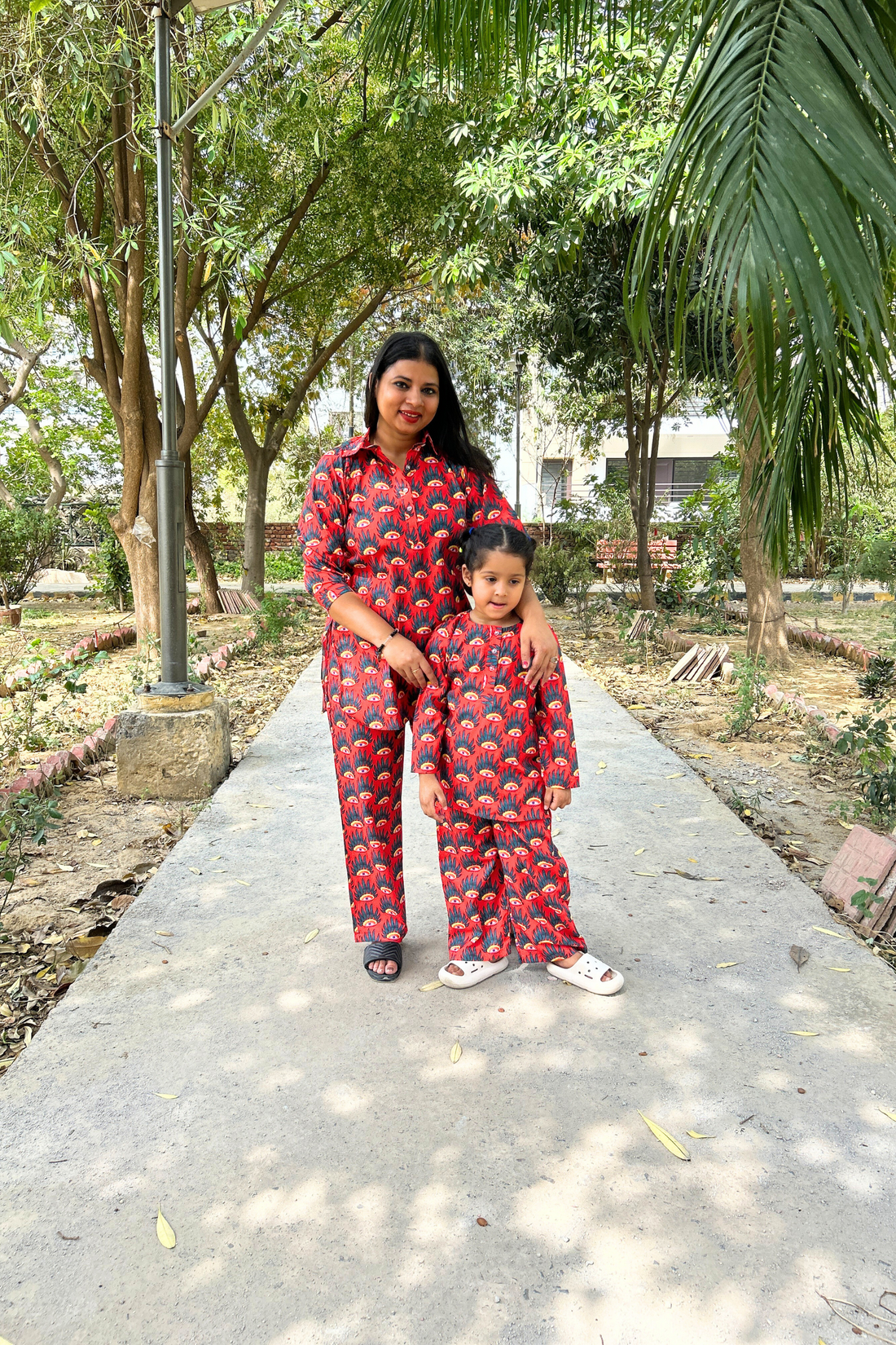 Kind Eye Lounge Wear Twinning Combo