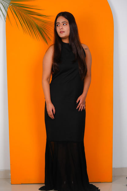 Elegant Black Party Dress