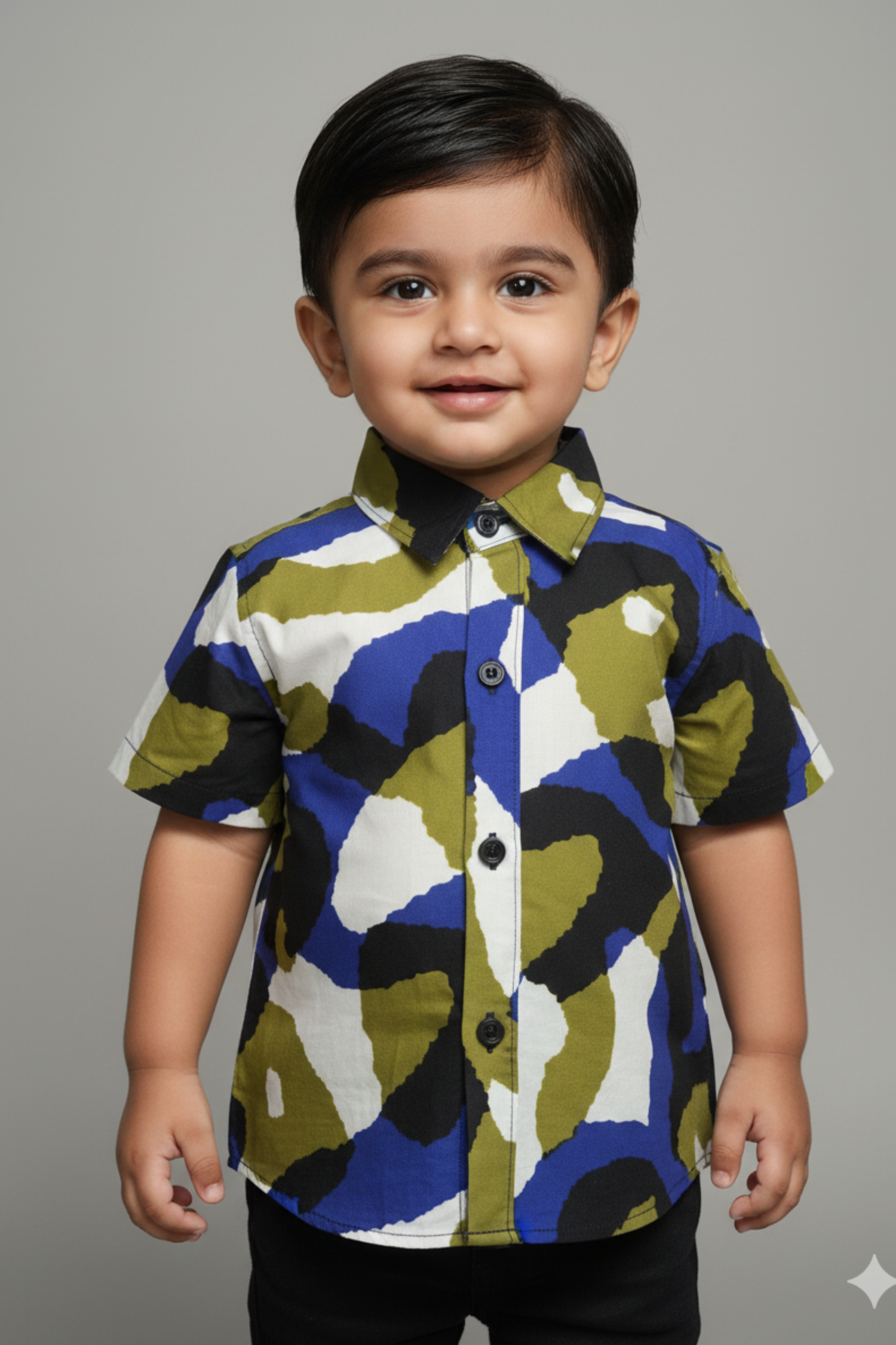 Zig Zag Print Father Son Twinning Set