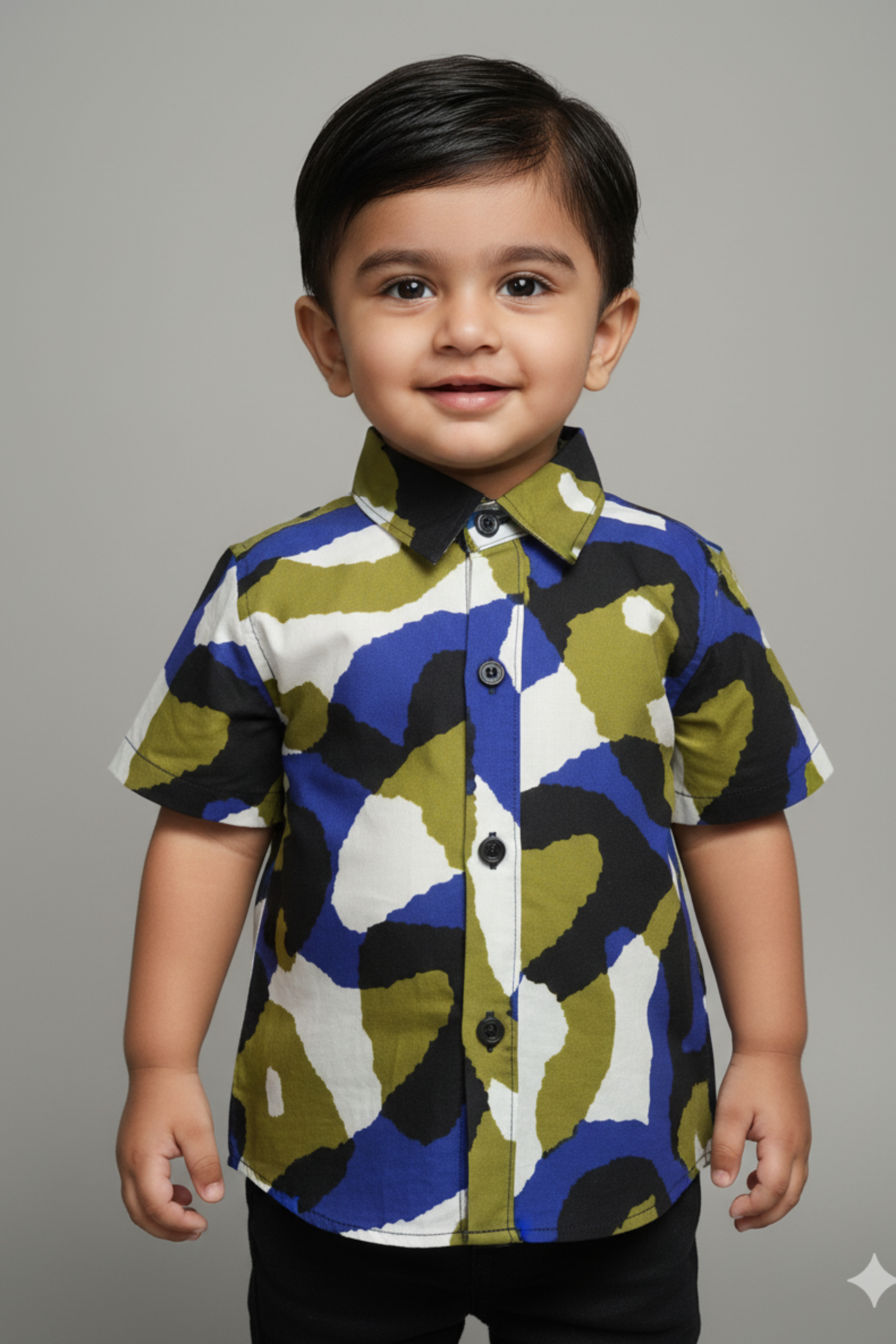 Zig Zag Print Father Son Twinning Set